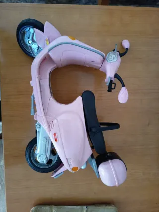 Moto Barbie Juguete Rosa
