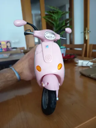 Moto Barbie Juguete Rosa