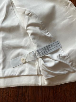 Chaleco Oysho Blanco Talla S