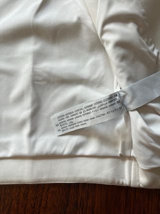 Chaleco Oysho Blanco Talla S