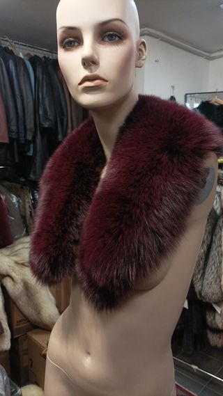 Collo in Volpe Color Vino