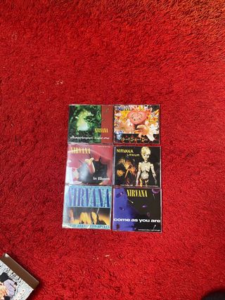 Caja de Singles Nirvana