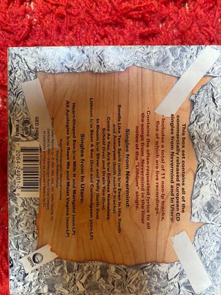 Caja de Singles Nirvana