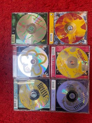 Caja de Singles Nirvana