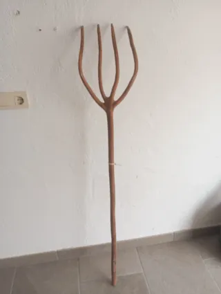 Horca de madera antigua