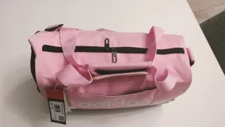 Bolso deportivo Adidas rosa y negro