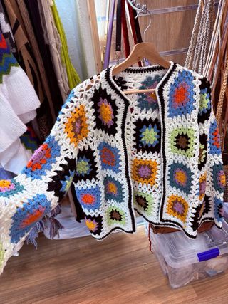 Jersey Crochet Multicolor Talla Única