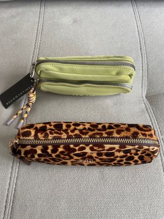 Estuche PMZ verde y estampado animal precio/unidad