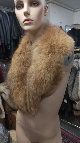 Collo in Volpe Marrone Chiaro