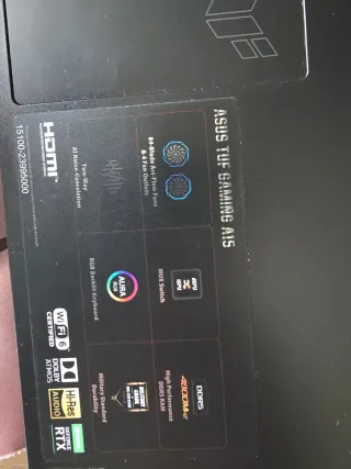 Asus TUF Gaming A15 Portátil Gaming