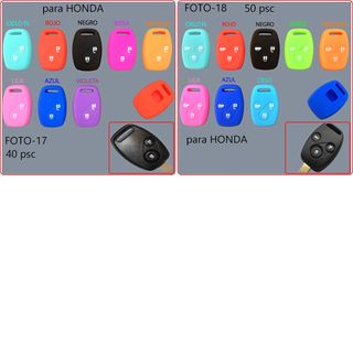 Lote 462 Funda Protectoras para Mando Llave Coche