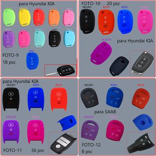 Lote 462 Funda Protectoras para Mando Llave Coche