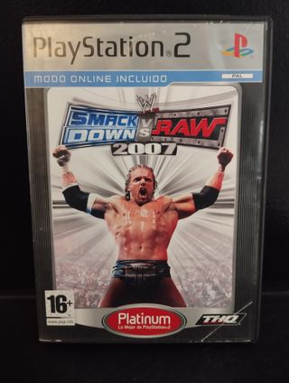 WWE SmackDown vs Raw 2007 PS2