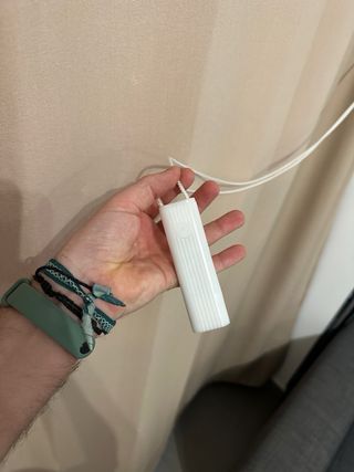 Cortinas marrones lisas de tela