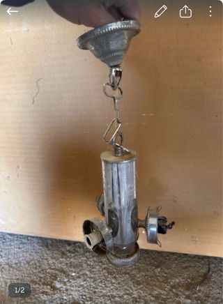 Lampada a sospensione antica