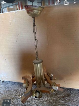 Lampada a sospensione antica