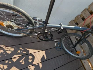 Bicicleta plegable B'TWIN Decathlon