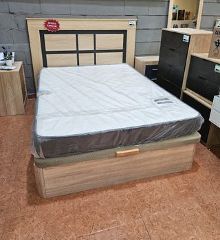 Canapé Matrimonial con Colchón