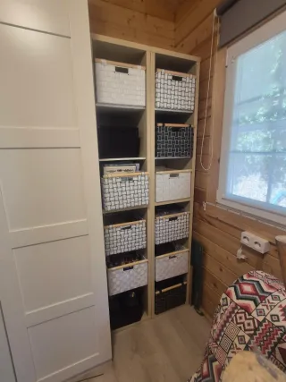 Estantería modular son 2 estanterias cestas a reco