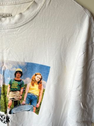 Camiseta Stranger Things Blanca