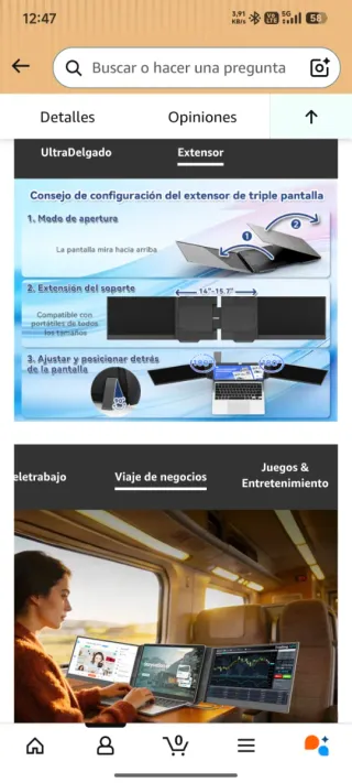 Monitores portátiles sin estrenar