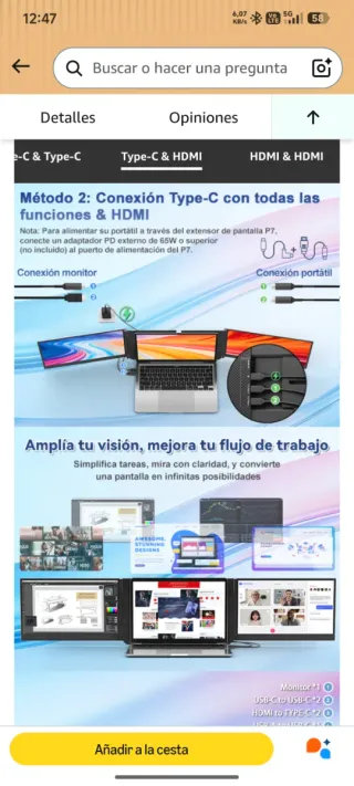 Monitores portátiles sin estrenar