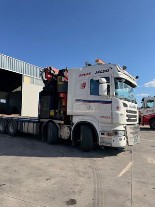 Scania R500 8x4 Grúa Palfinger PK 65002