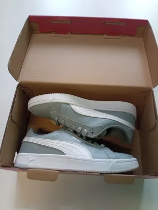 Deportivas Puma mujer grises