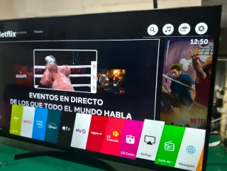 Televisor LG 65 Smart TV 4K Negro