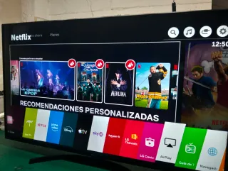 Televisor LG 65 Smart TV 4K Negro