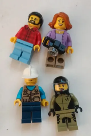 Mini Figure LEGO - Set 10 Pezzi