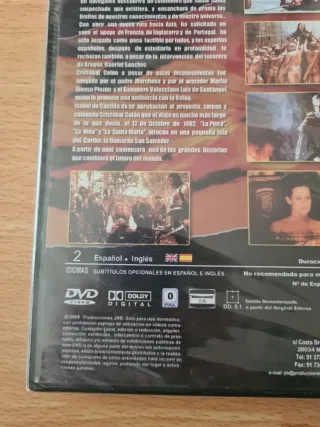 DVD 1492: La Conquista del Paraíso
