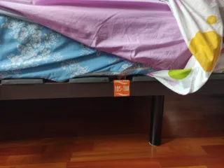 Cama 105 con colchón, somier y cabecero