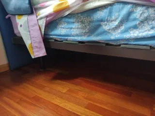 Cama 105 con colchón, somier y cabecero