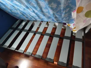 Cama 105 con colchón, somier y cabecero