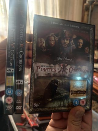 Colección Películas DVD Marvel ,piratas del caribe
