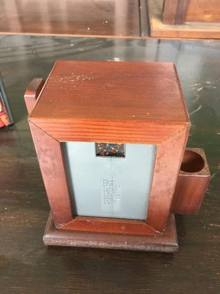 Porta servilletas madera