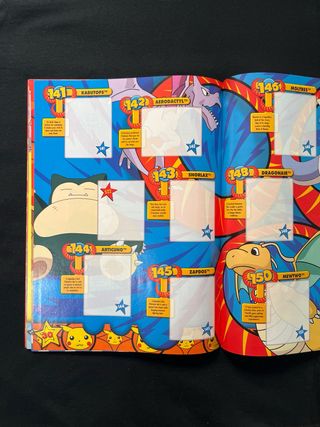 A ESTRENAR! Pokémon Sticker Álbum Merlin 1999