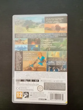 Caja Zelda Breath of the Wild Nintendo Switch