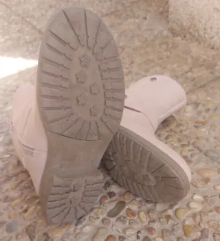 Botas Botín Rosas Oh Girl Kids Talla 30.