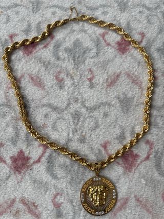 Colgante Versace Oro Medusa