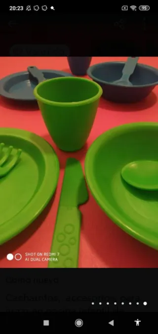 Juego de Cacharritos de Cocinita Infantil