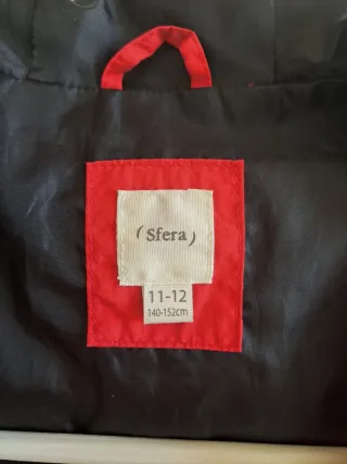 Chaqueta impermeable niño talla 11-12