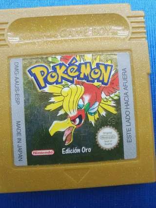 SOLO JUEGO GAME BOY POKEMON EDICION ORO PAL ESP