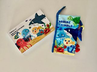 Libro de tela Animales Acuáticos. Bebes +0