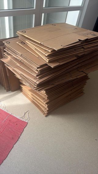 Cajas de cartón nuevas para mudanzas o guardar