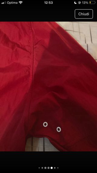 Giacca a vento Primigi rossa