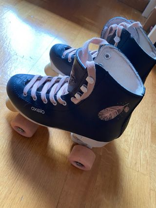 Patines Oxelo Azul/Rosa Talla 36