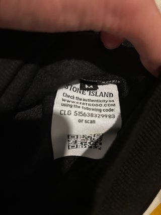 Sweatshirt Stone Island Preto Novo