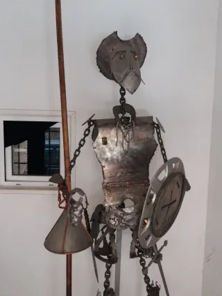 Figura Don Quijote Modernista Forja